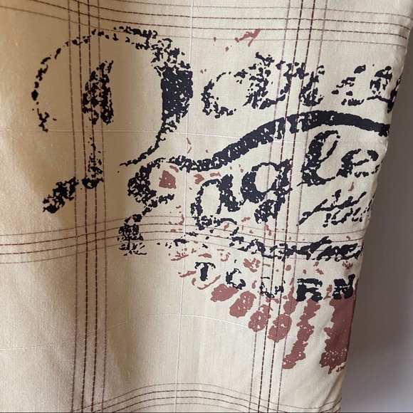 Moto Boys Casual Button Up Yellow Shirt 18/20 - Picture 7 of 11